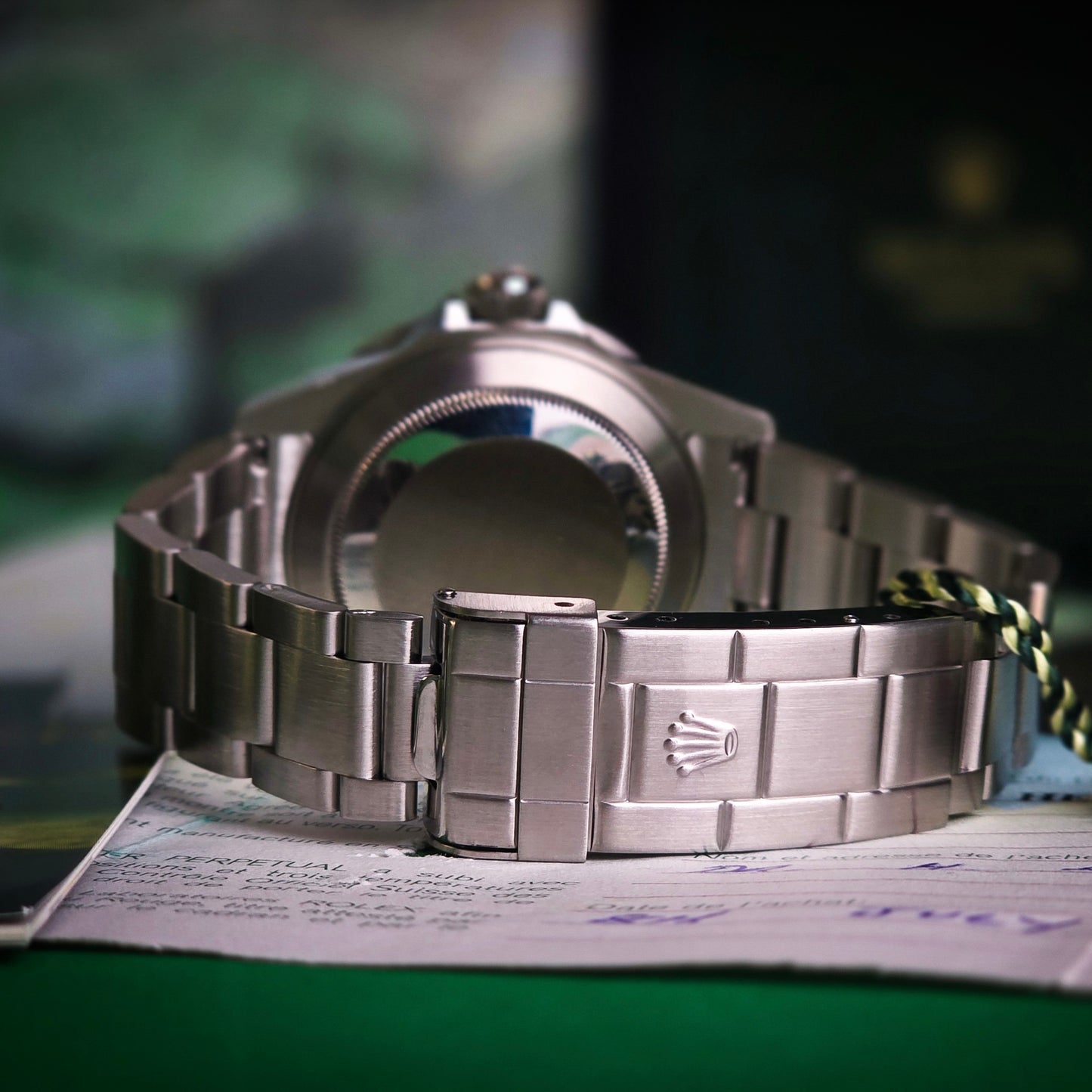 Rolex Submariner 16610 LV "Kermit" fat 4