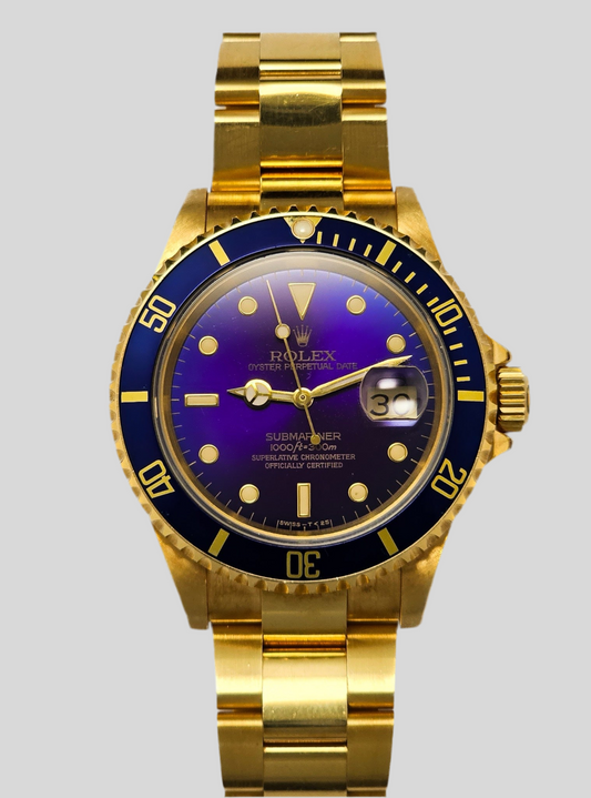 Rolex Full Gold Submariner 16618