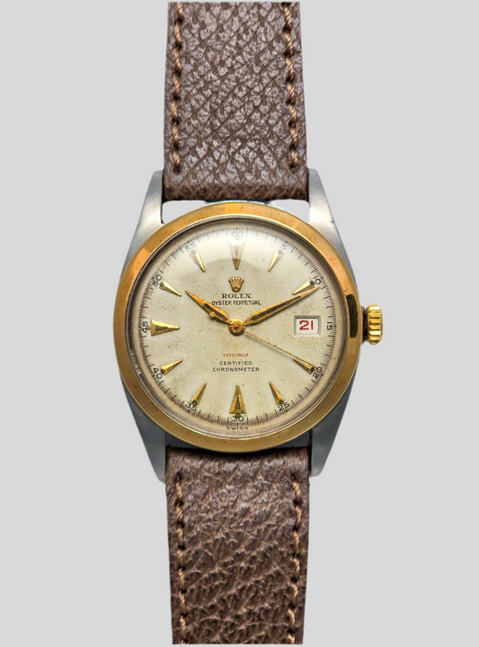 Rolex 6104 “Ovettone” acciaio e oro