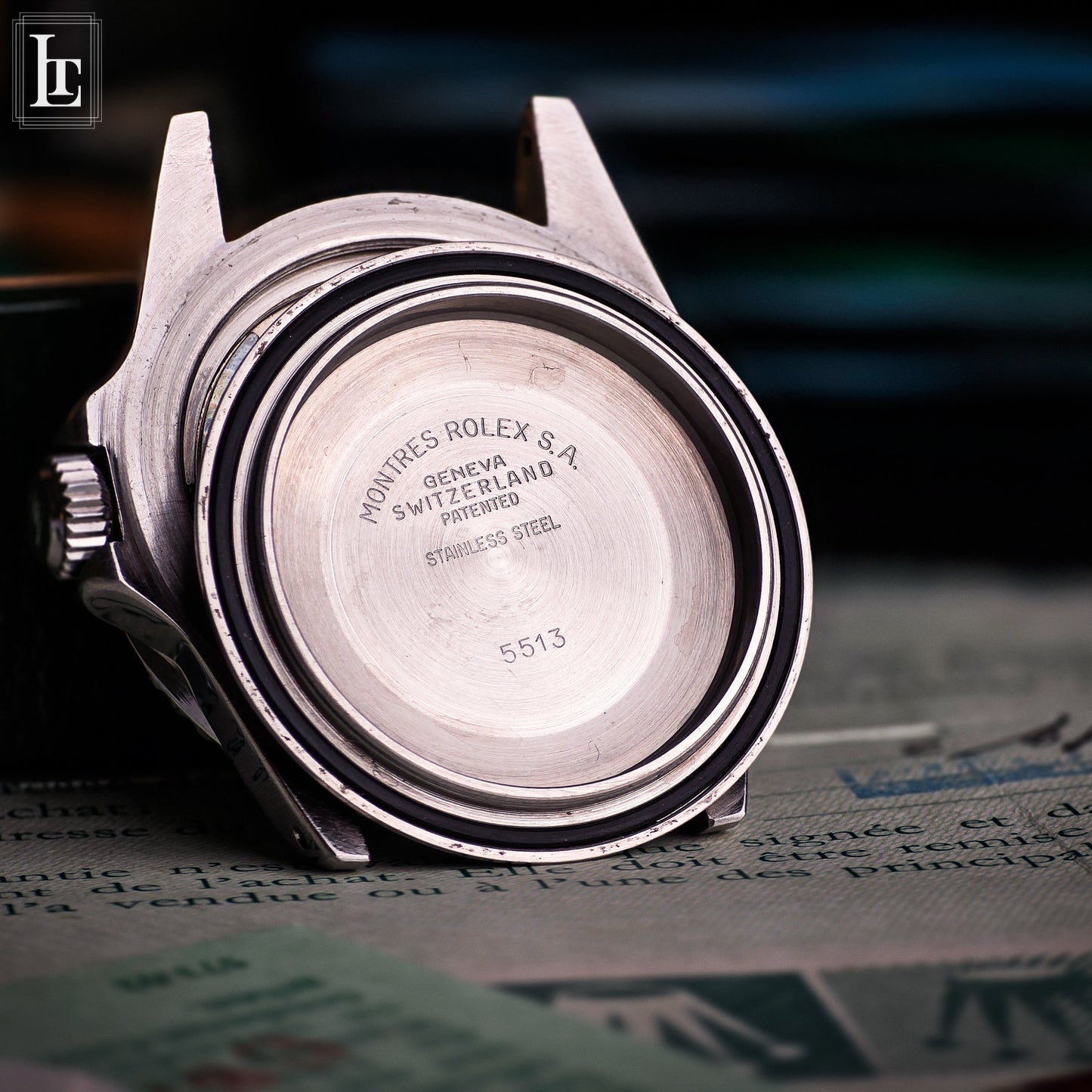 Rolex Submariner 5513 Maxi Dial MK2 b&p