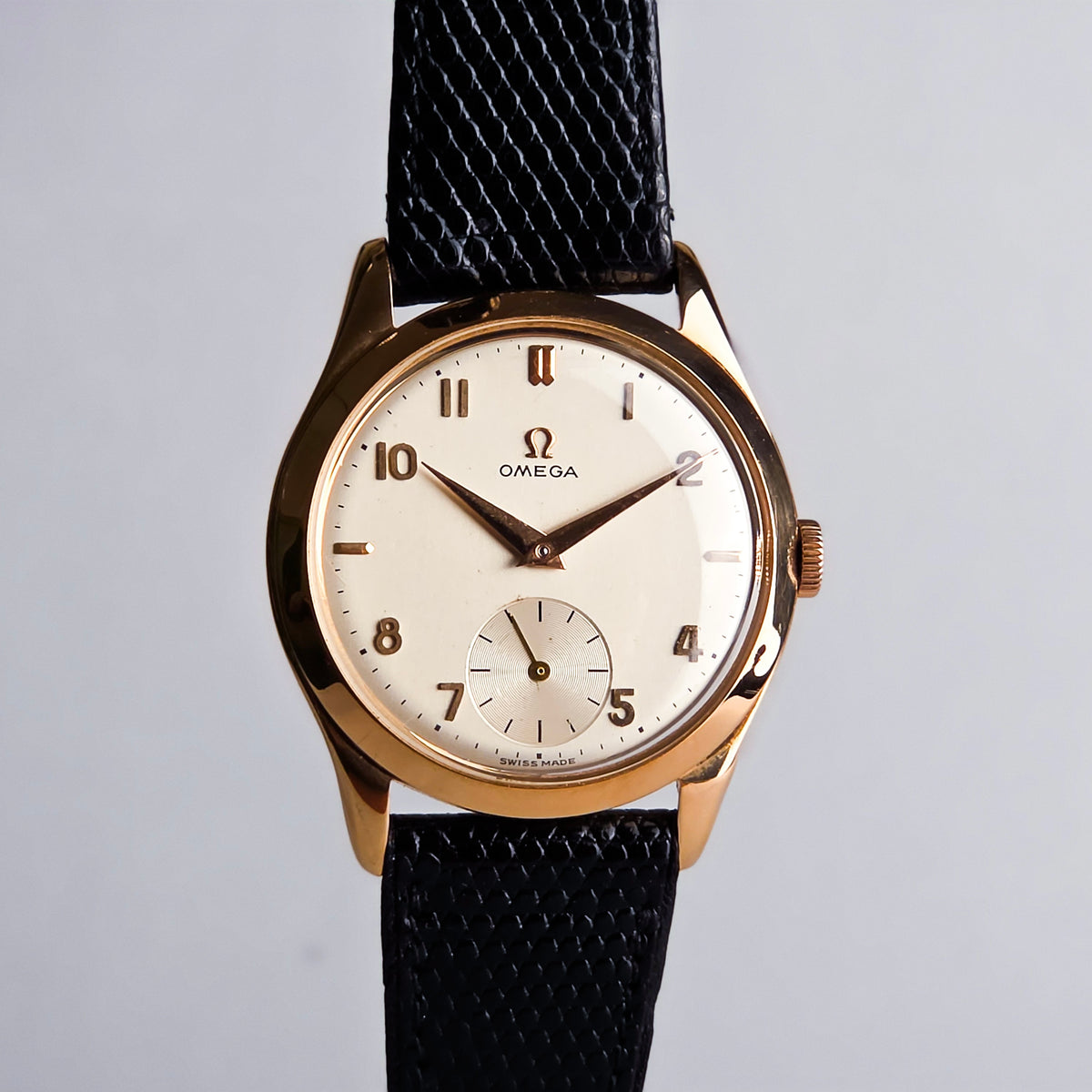 Omega rose gold classic