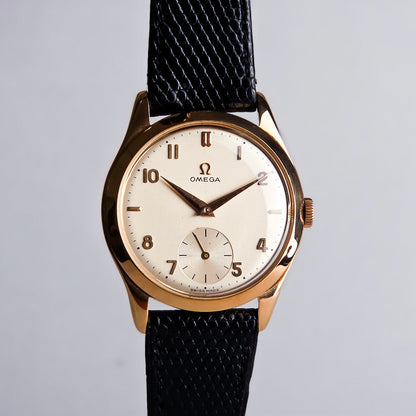 Omega rose gold classic