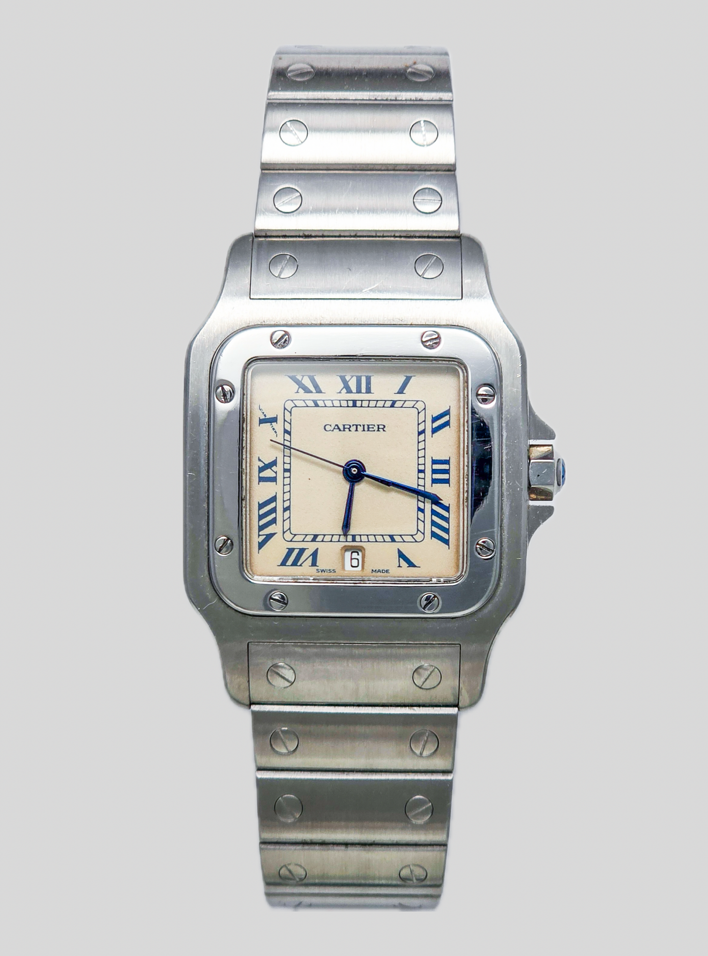 Cartier Santos Galbée Boutique dial