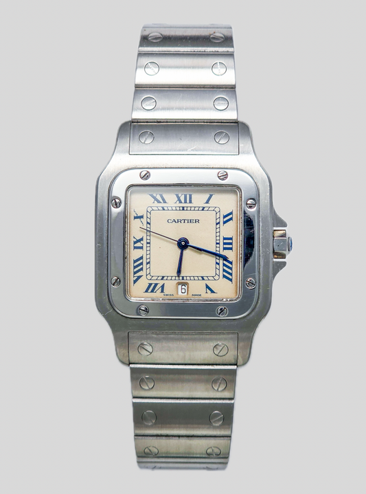 Cartier Santos Galbée Boutique dial