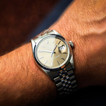 Rolex Date ref.1500 caramel dial