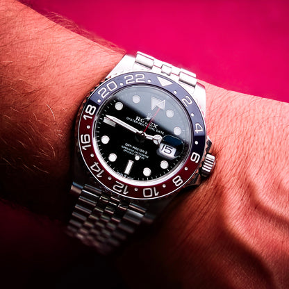 Rolex GMT Ref. 126710BLRO card&box