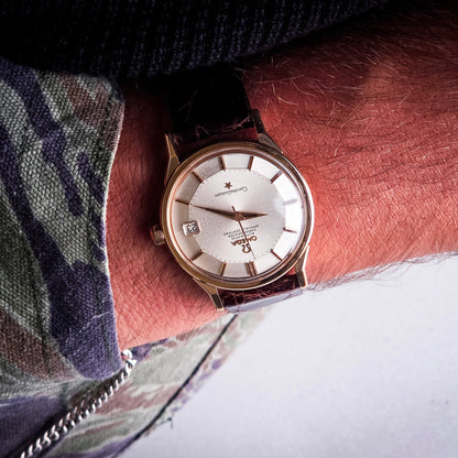 Omega Constellation Piepan 18k rose gold