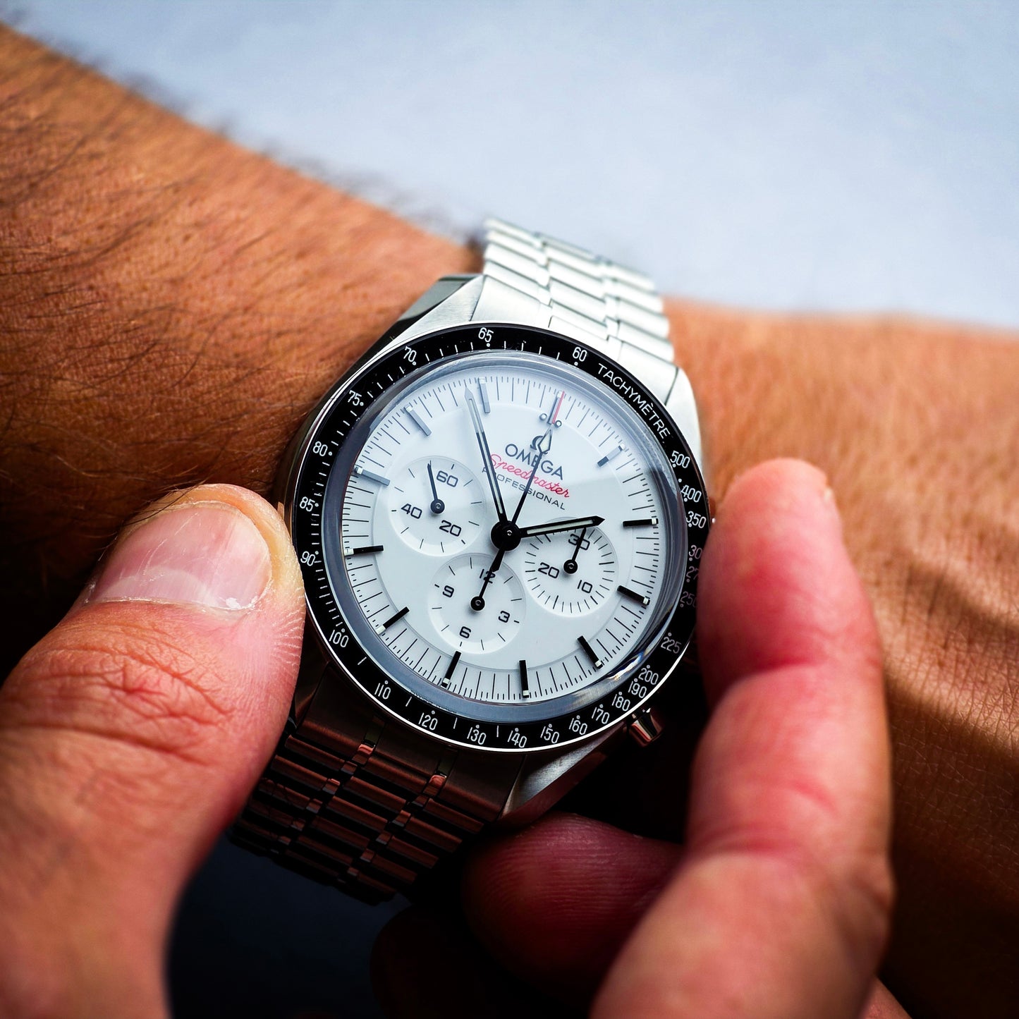 Omega Speedmaster Professional White