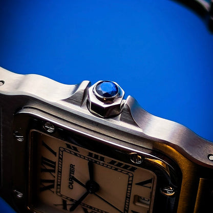 Cartier Santos Galbée Ref. 1564 Argento