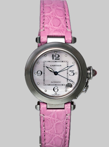 Cartier Pasha C Rif. 2324 Madreperla rosa