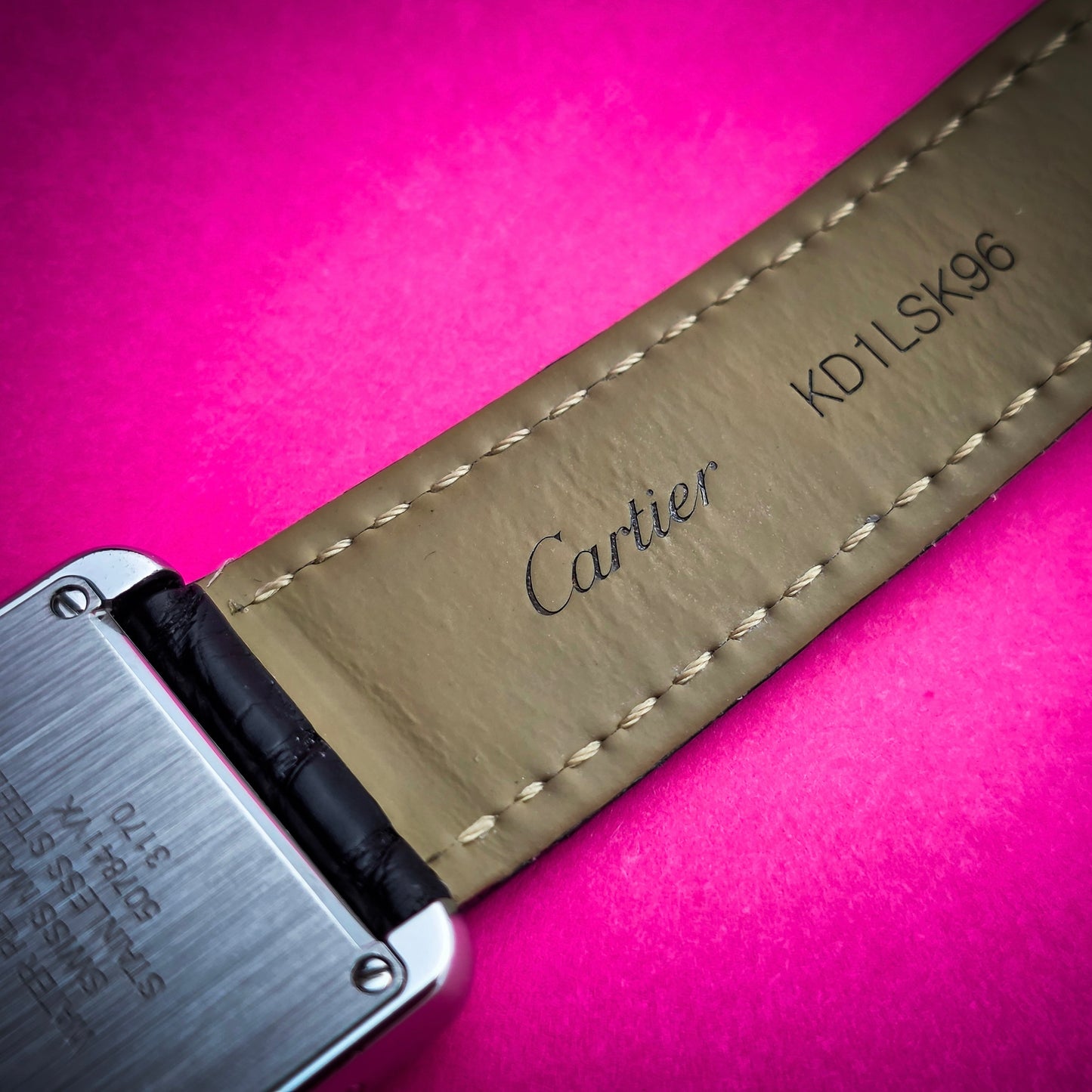 Cartier Tank Solo Pink
