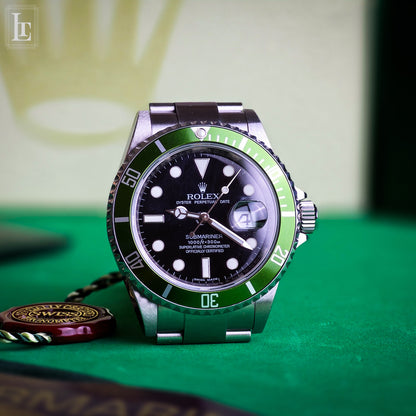 Rolex Submariner 16610 LV “Kermit”