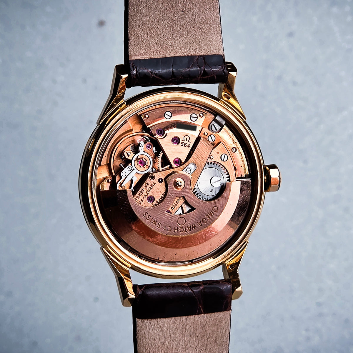 Omega Constellation Piepan 18k rose gold