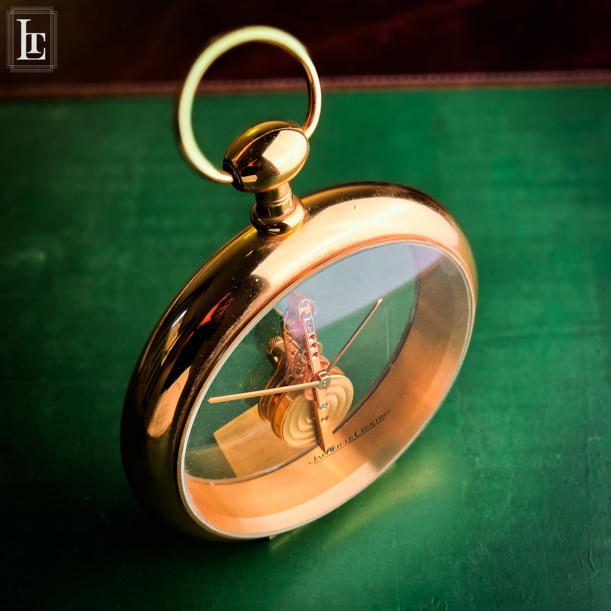 Jaeger LeCoultre Skeleton Table Watch