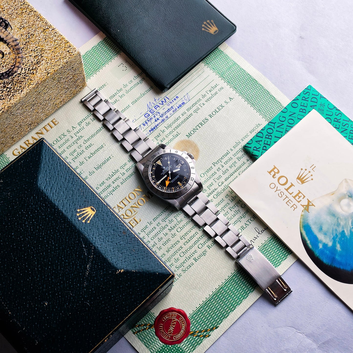 Rolex Explorer II "Freccione" 1655 MKII