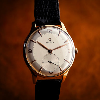 Omega Oversize 2 toni oro rosa