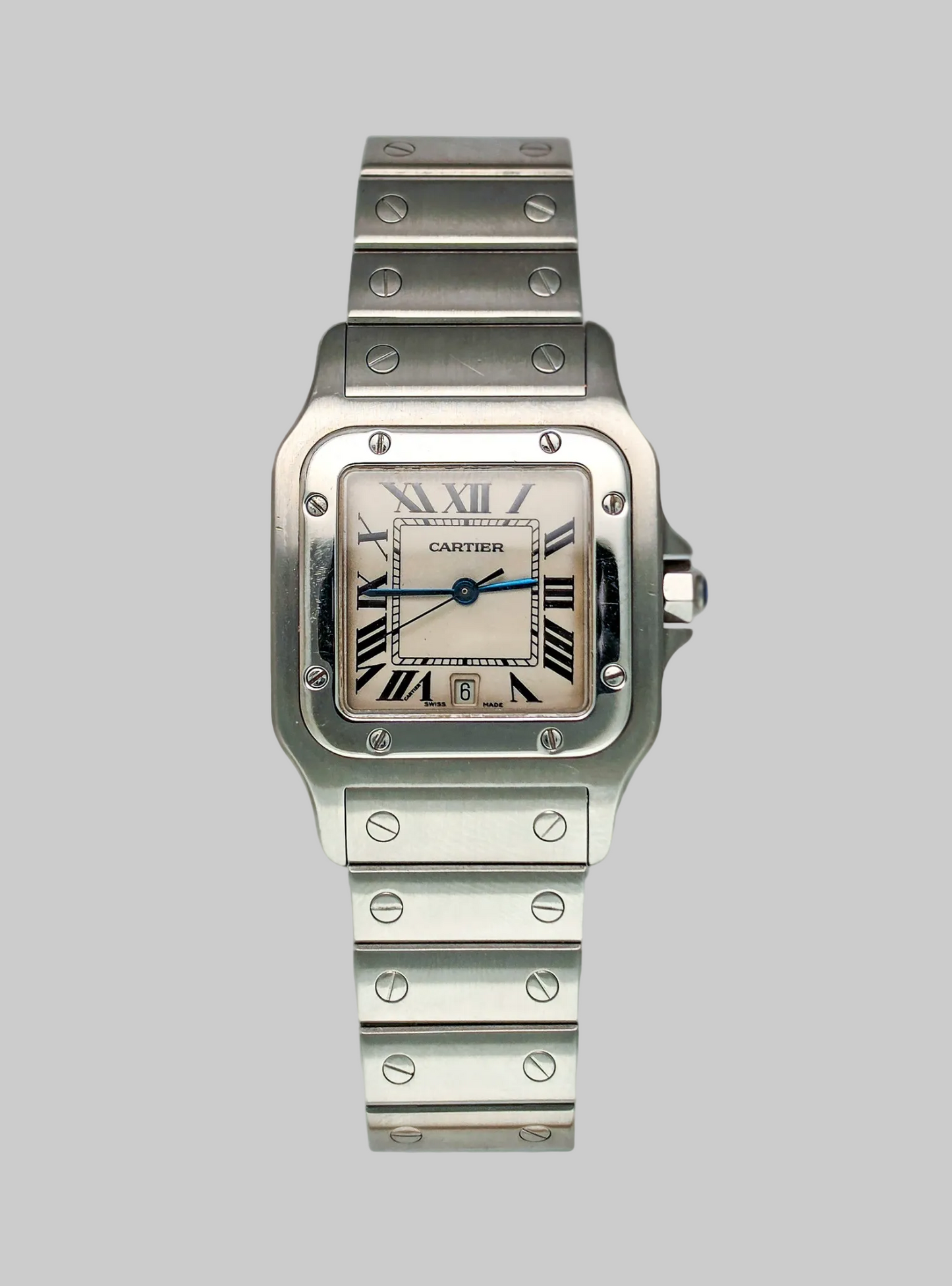 Cartier Santos Galbée Ref. 1564 Argento