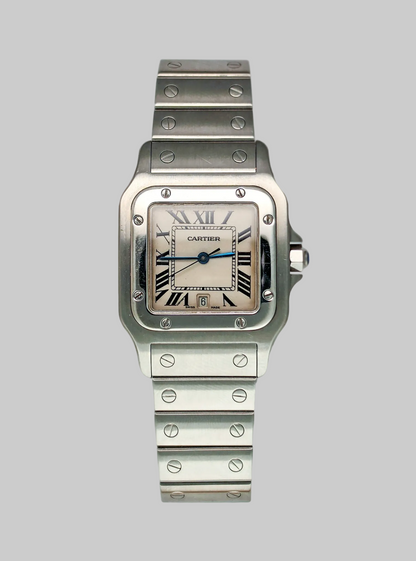 Cartier Santos Galbée Ref. 1564 Argento