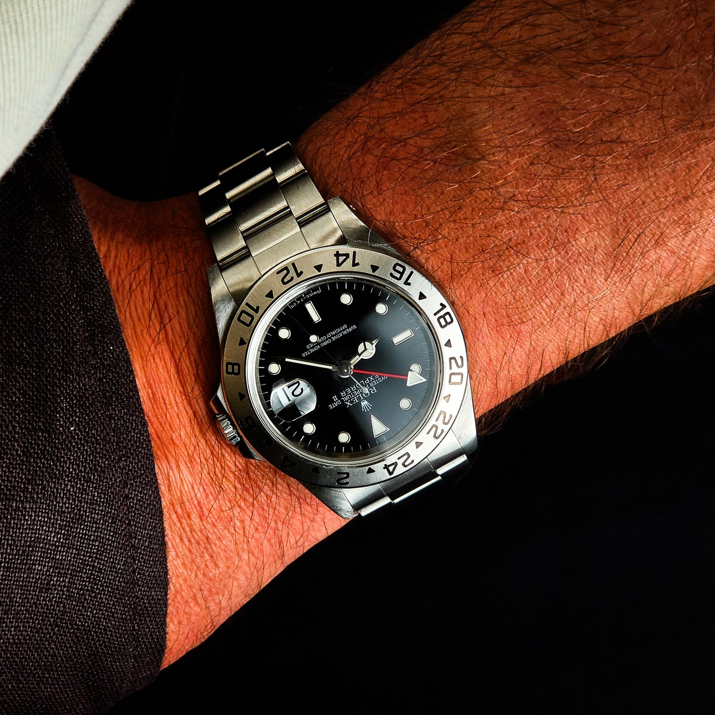 Rolex Explorer II black Full Set
