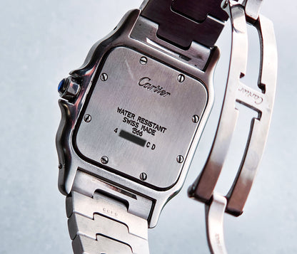 Cartier Santos Galbée 1566 Quarzo