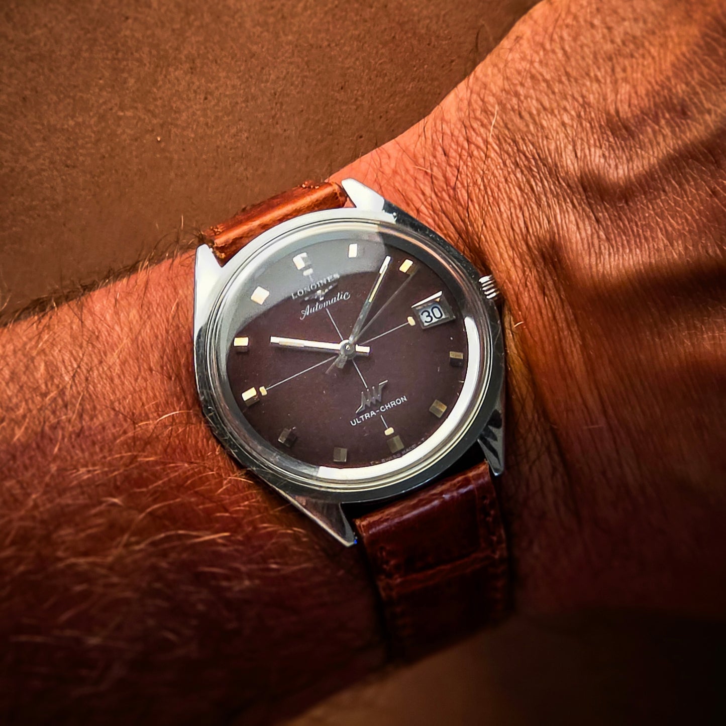 Longines Ultra-Chron Ref. 7951 brown