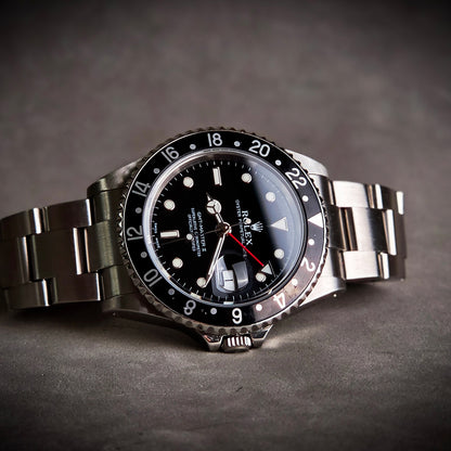 Rolex GMT Master II 16710 black Full Set
