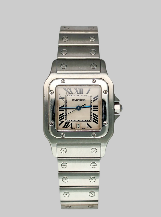 Cartier Santos Galbée Ref. 1564 Silver