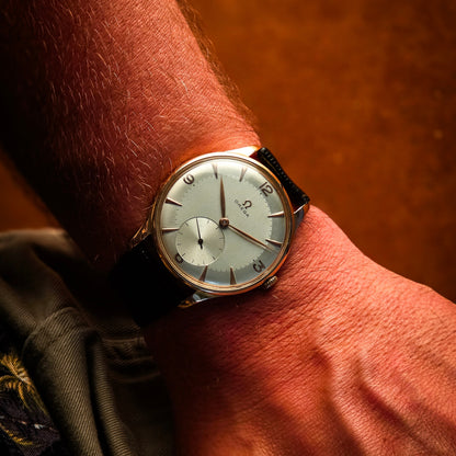 Omega Oversize 2 toni oro rosa