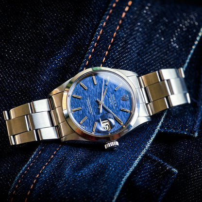 Rolex Date ref.1500 “quadrante jeans”