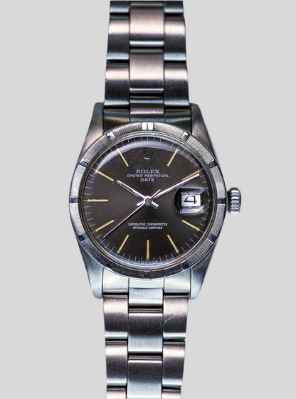 Rolex Date Engine Bezel 1501 grigio