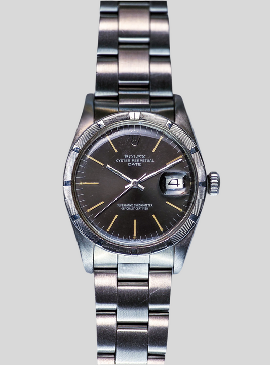 Rolex Date Engine Bezel 1501 grigio