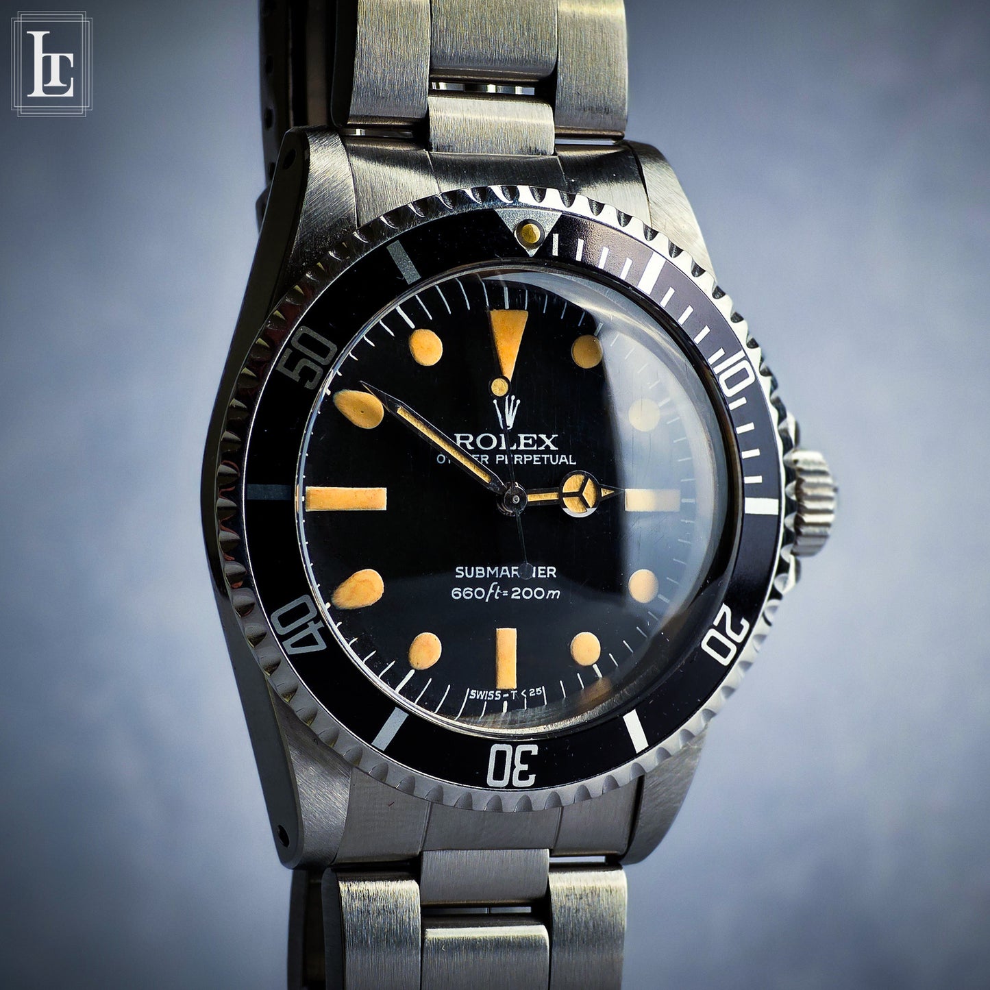 Rolex Submariner 5513 Maxi Dial MK2 b&p