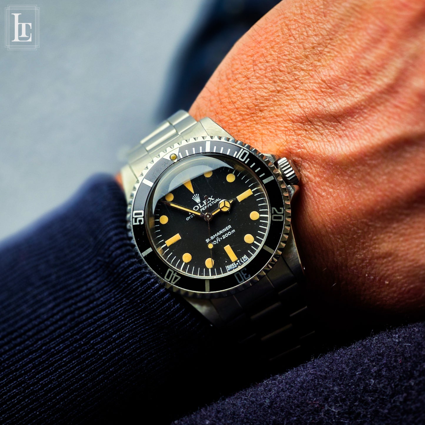 Rolex Submariner 5513 Maxi Dial MK2 b&p