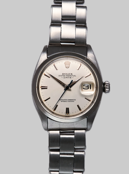 Rolex Date 1500 riveted