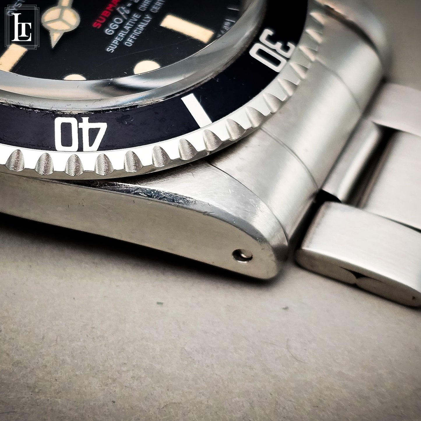 Rolex Submariner 1680 red writing b&p