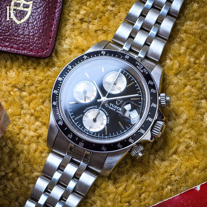 Tudor Prince Oyster Date Chronograph b&p