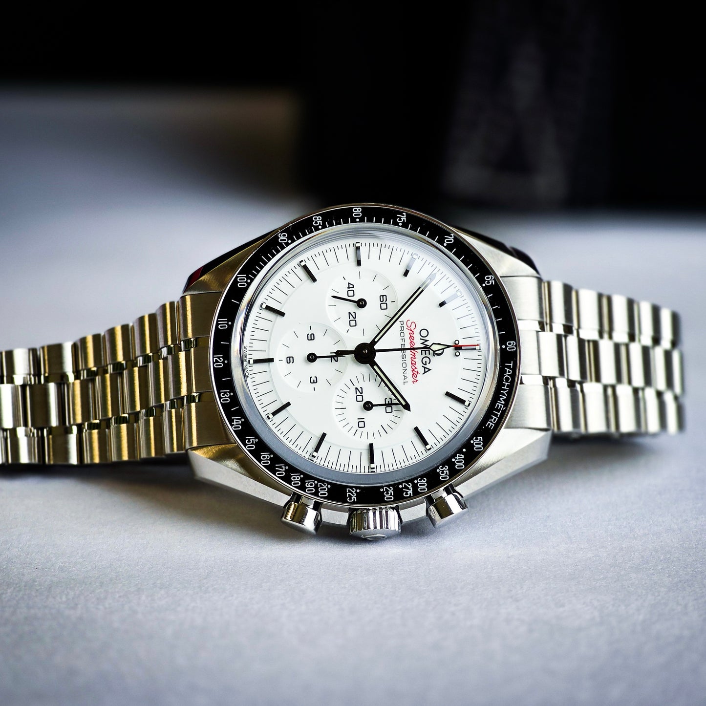 Omega Speedmaster Professional White