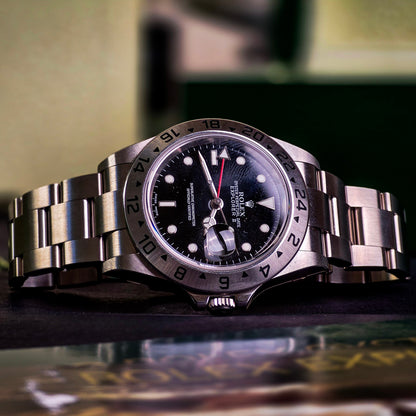 Rolex Explorer II nero b&p NOS