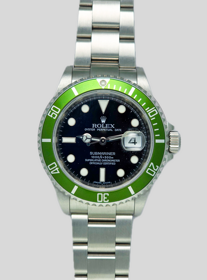 Rolex Submariner 16610 LV “Kermit”