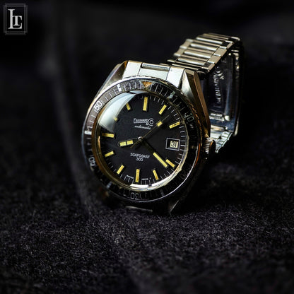 Eberhard Scafograf 300 bracciale e scatola 