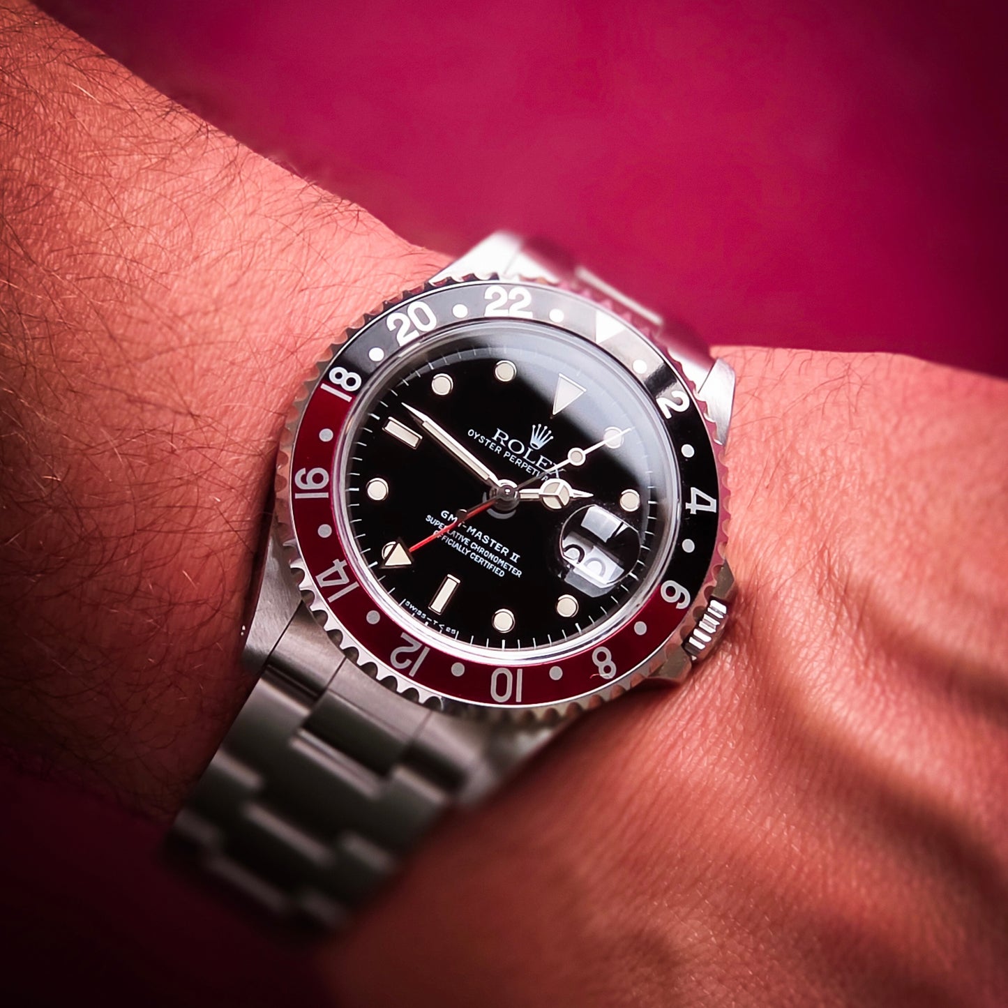 Rolex GMT Master II 16710 Coke Set Completo