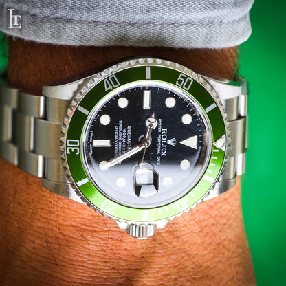 Rolex Submariner 16610 LV “Kermit”