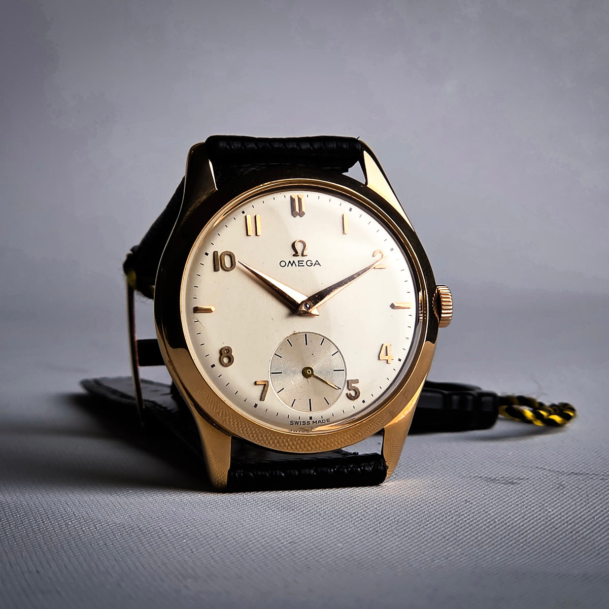 Omega rose gold classic