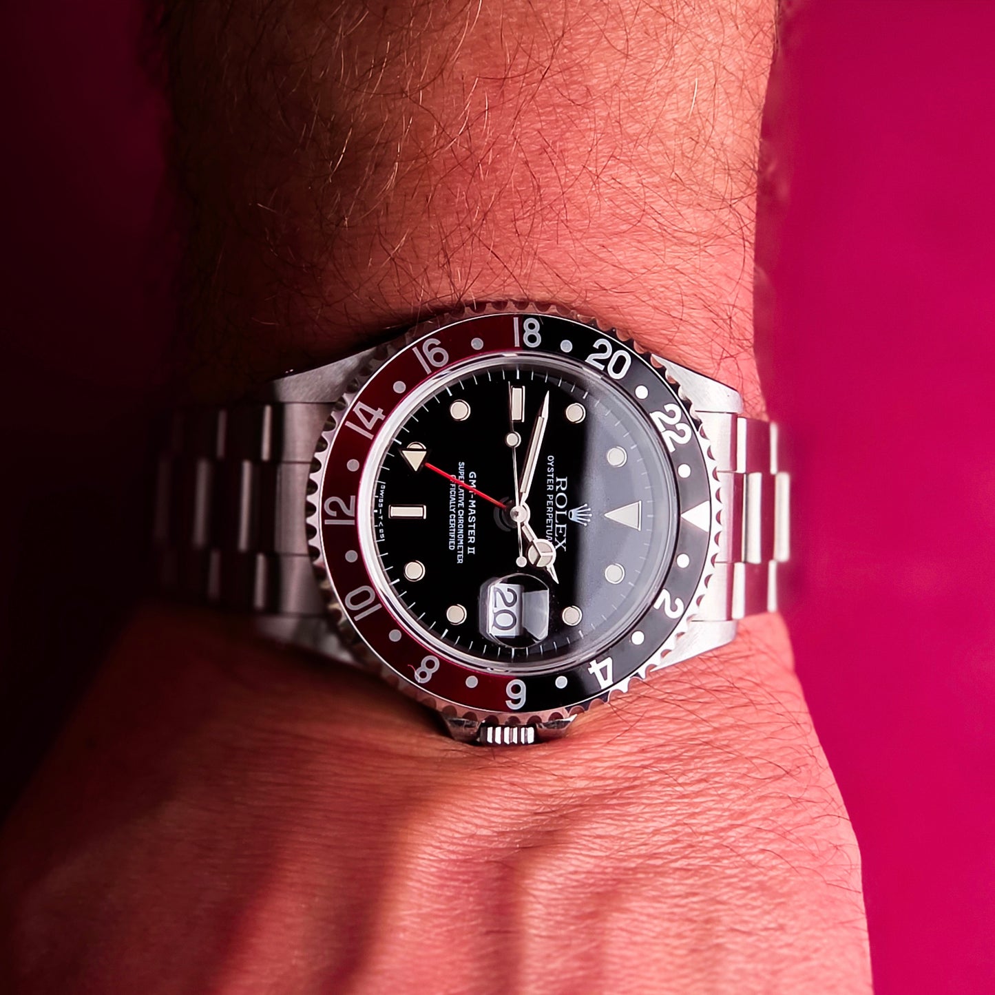 Rolex GMT Master II 16710 Coke Set Completo