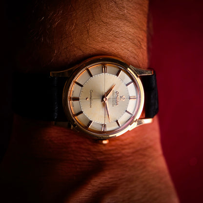 Omega Constellation Piepan 18k rg