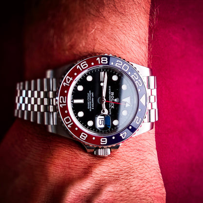 Rolex GMT Ref. 126710BLRO card&box