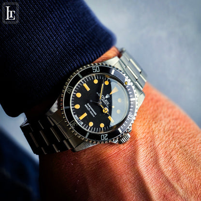 Rolex Submariner 5513 Maxi Dial MK2 b&p
