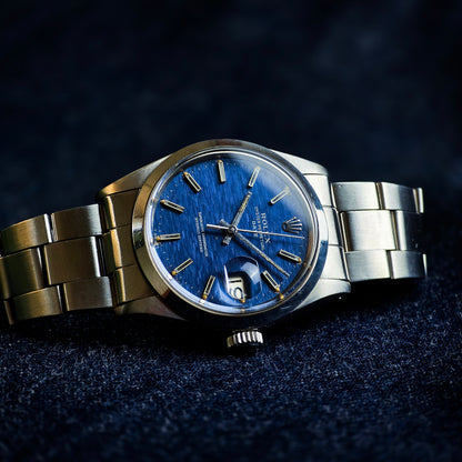 Rolex Date ref.1500 “quadrante jeans”
