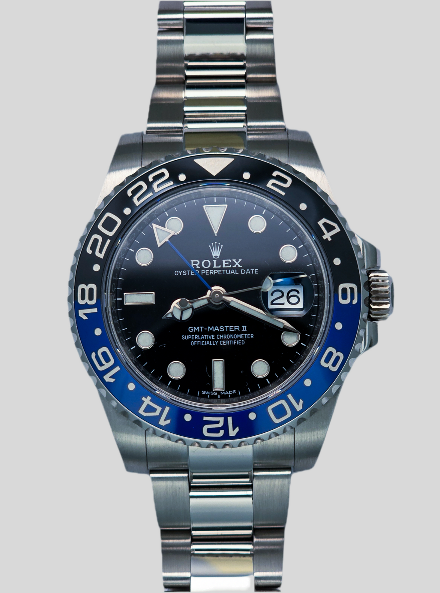 Rolex GMT Master II Ref. 116710BLNR Batman