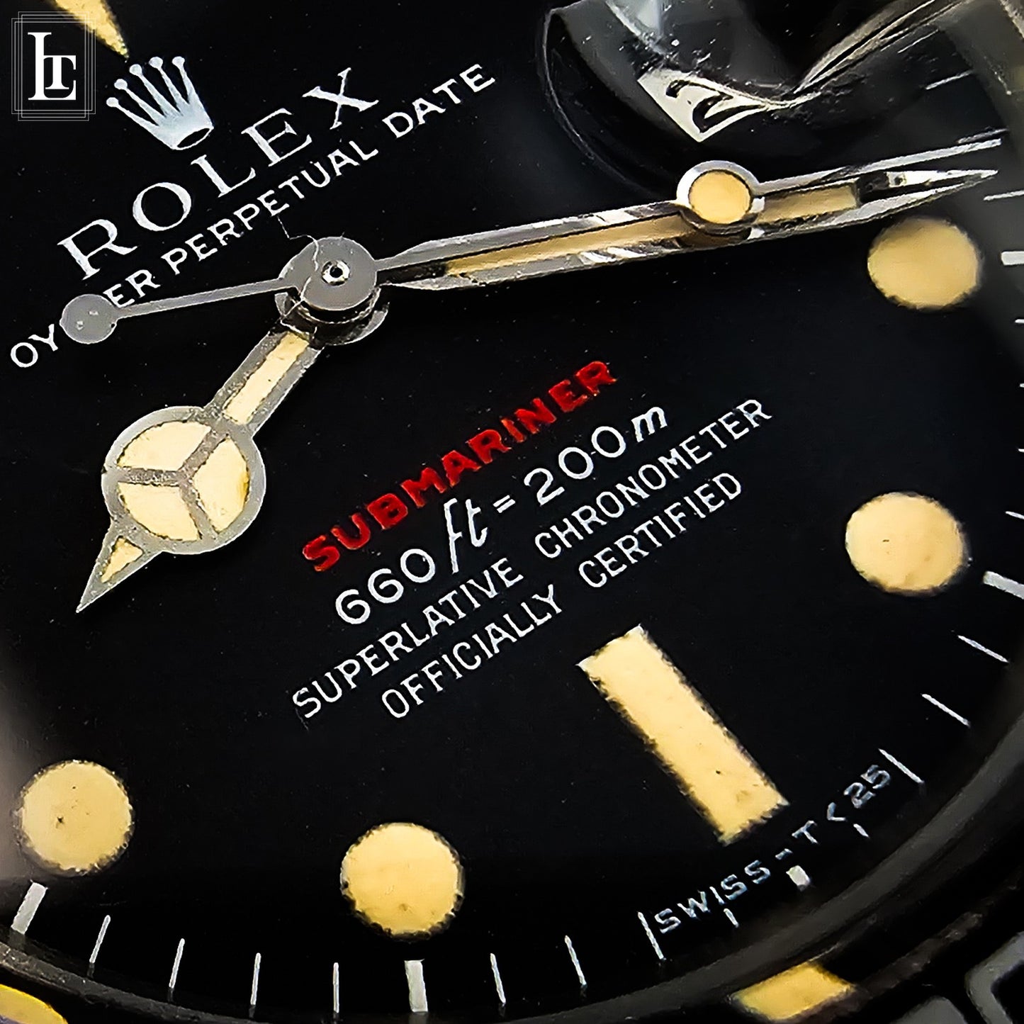 Rolex Submariner 1680 scritta rossa b&p